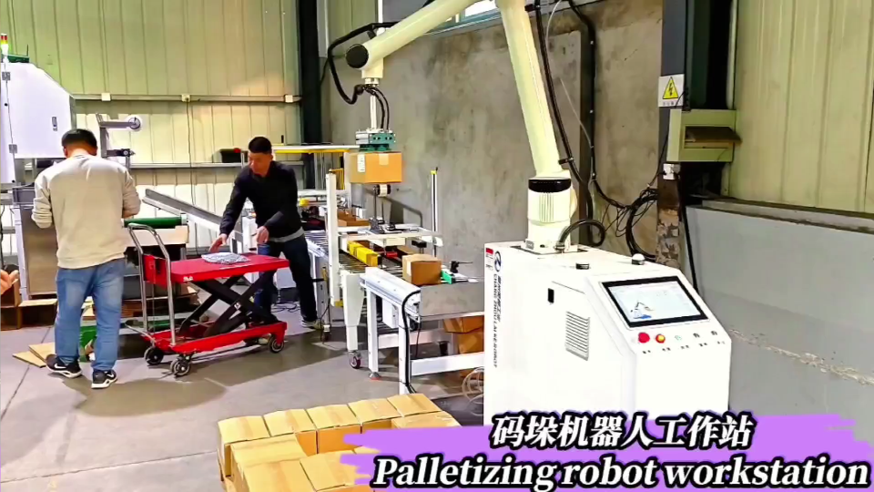 常州萊柯工業機器人的紙箱碼垛機器人究竟有何過人之處?如何在繁忙的生產線上保持高效的運作?